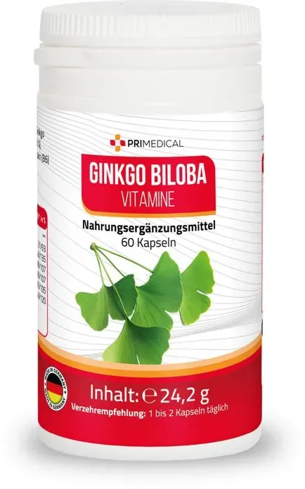 GINKGO BILOBA PRIMEDICAL Kapseln 60 St.