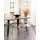 Beliani Esszimmerstuhl Kunststoff Transparent 2er Set