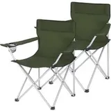 Songmics Campingstuhl 2er Set Grün