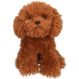 DEPESCHE 0014057 TOPModel Plüsch Hund Teddy braun 30 cm FUR EVER FRIENDS