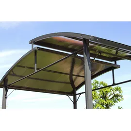 LECO Metallpavillon 2,45 x 1,5 m grau 13880999