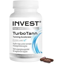 INVEST MEN TurboTann mit MELALINE® - vegetarische Kapseln 60 St