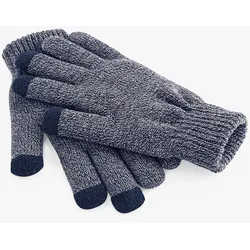 Beechfield - TouchScreen Handschuhe \TouchScreen Smart Gloves\" - Heather Navy / S/M"