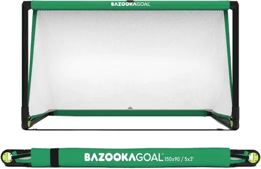 BAZOOKAGOAL CLASSIC PVC | 150x90cm | Grün Weiss