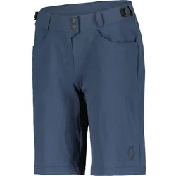 SCOTT Damen Shorts SCO Shorts Ws Trail Flow w/pad, metal blue, M