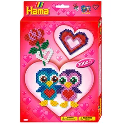 Hama® Bügelperlen Set Love mehrfarbig