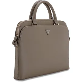 GUESS PU Grained Triangle Logo 15/16 ́ ́ Laptop-rucksack - Brown