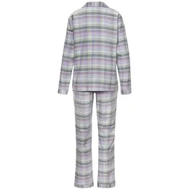 vivance dreams by lascana Pyjama kariert lila 36