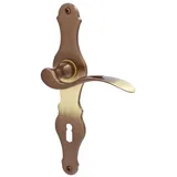 Alpertec BB-Langschildgarnitur Susan Messing bronze