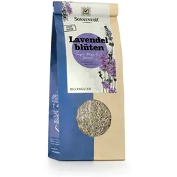 Bio-Lavendelblütentee lose – 70 g blumig-herber Genuss