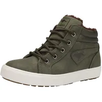 KangaROOS Unisex Kinder KAVU I Sneaker, Olive Coffee, 28