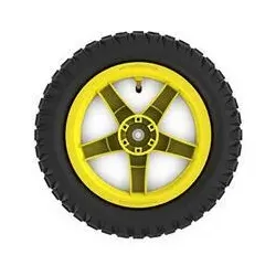 BERG Gokart Komplettrad Gelb Buddy John Deere Antrieb ERSATZTEIL