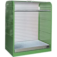 Bauer Rollladenschrank Stahlblech 73 Liter Resedagrün