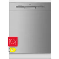Amica EGSPU 513 911 E Einbau-Geschirrspüler (unterbaufähig, 598 mm breit, Edelstahl)