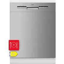 Amica EGSPU 513 911 E Einbau-Geschirrspüler (unterbaufähig, 598 mm breit, Edelstahl)