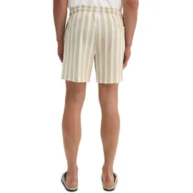 Marc O'Polo Herren, Shorts beige, gestreift, beige, Frühjahr/Sommer 2026