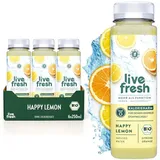 LiveFresh Happy Lemon (inkl. 1,50€ Pfand) 6x250 ml Getränk