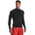 Under Armour HeatGear Armour Mock langarm Trainingsshirt Herren 001 black/white XXL