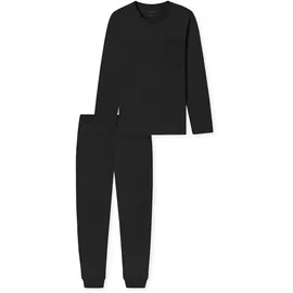 SCHIESSER Pyjama Modern Nightwear Schwarz 56