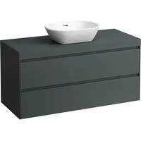 Laufen Lani Waschtischplatte mit Unterschrank, 1185mm, mit Ausschnitt mittig