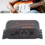 Haofy Mini-HiFi-2-Kanal-Leistungsverstärker, Kompakter 40-W-Stereoverstärker mit Geräuscharmem Design, Kompatibel mit Lautsprechern, Fernsehern, Mobiltelefonen und Gaming-Systemen