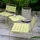 casa.pro Andria Set 3-tlg. Vanillegelb