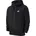 Herren-Kapuzenjacke Black/Black/White L