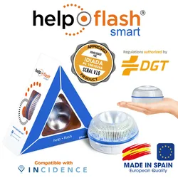 Help Flash Smart 2 V16 Zugelassene Notbeleuchtung aus Polypropylen