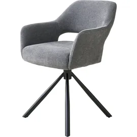 Schöner Wohnen Kollektion Stuhl Stavanger ¦ grau ¦ Maße (cm): B: 58 H: 84