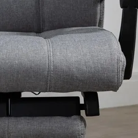 Vinsetto Bürostuhl Polyester Grau