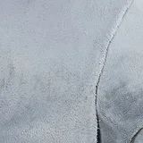 buttinette Wellness-Fleece schlicht Silber 1 m x 1,5 m