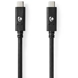 Nedis USB-C 1 m Schwarz