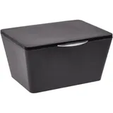 Wenko Aufbewahrungsbox Brasil 19 x 10 x 15,5 cm 1-tlg. schwarz
