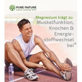 PureNature Magnesium Komplex hochdosiert 400 mg 180 Kapseln