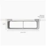 Joseph Joseph Organizer Unterbauregal groß 1-tlg. grau