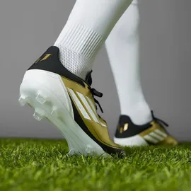 Adidas F50 League Messi FG/MG Gold Metallic / Cloud White / Core Black 43 1/3