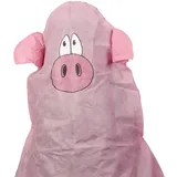 Videx Pflanzen-Winterschutz-Vlieshaube Schwein Rosi 125 x 120 cm rosa