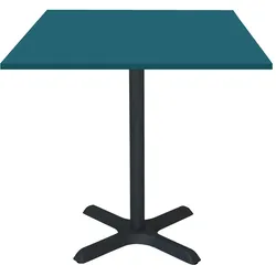 Restootab Tisch Dina 70x70cm - Modell Blau Prusse