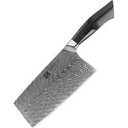 XinZuo - Damast Hackmesser (Chinesisches Hackmesser) - B32 Feng Serie