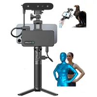 Creality CR-Scan Ferret Pro 3D-Scanner, kabelloses Scannen, 0,01mm Genauigkeit, Anti-Shake-Tracking, kann menschliche Gesichter und Körper, Autote...