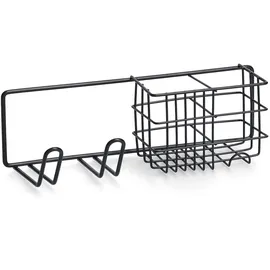 Zeller Badregal schwarz, 27 x 8,7 cm