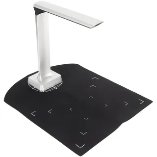 12 MP Overhead Dokumentenscanner, 3840 X 2880 Auflösung, Anhebbare USB Buchscanner Kamera mit OCR Funktion für Windows, Tragbare Dokumentenkameras für den Unterricht Im