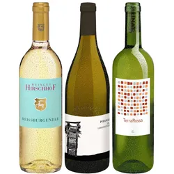 Probierpaket «Deutsche Weissweine» 3 x 1 Fl. = 3 Flaschen à 75 cl, Bio Probierpakete