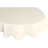 Wirth Tischdecke NEWBURY Ø 160 cm Beige
