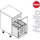 HAILO Triple XL 36 l Dunkelgrau