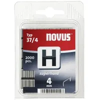Novus Tackerklammern Typ H 37 4 mm 2000 Stück (002148)