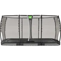 EXIT TOYS Allure Premium Bodentrampolin 244 x 427 cm schwarz
