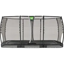 EXIT TOYS Allure Premium Bodentrampolin 244 x 427 cm schwarz