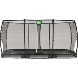 EXIT TOYS Allure Premium Bodentrampolin 244 x 427 cm schwarz