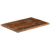 VidaXL Tischplatte 80x50x2,5 cm Rechteckig Altholz Massiv